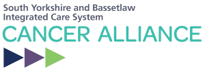 Caja Group logo showing integrated care system for cancer patients, South Yorkshire and Bassetlaw.