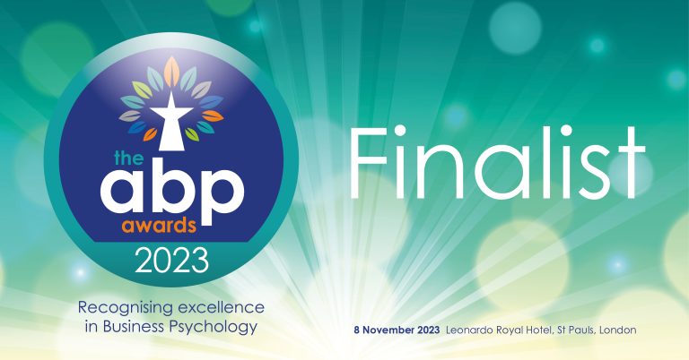 Caja Shortlisted for 5 Association for Business Psychology Awards