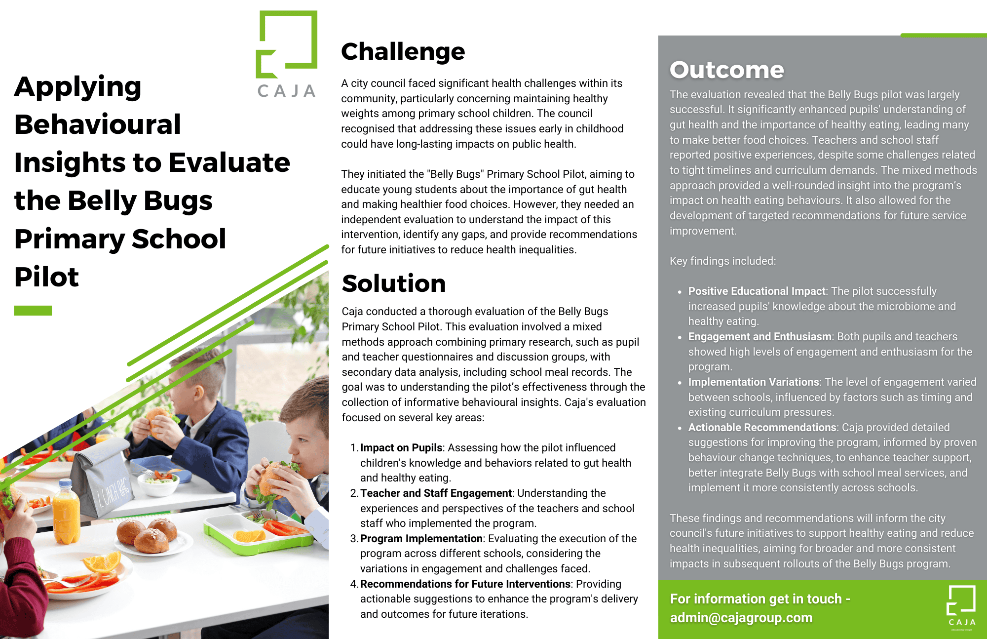 School children eating lunch in a classroom, healthy food, primary school, nutrition, gut health education.