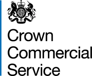 Crown Commercial Service Crown Commercial Service logo with CAJA branding and official crest for procurement solutions.