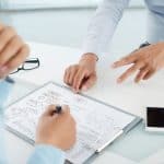 Discussing business idea