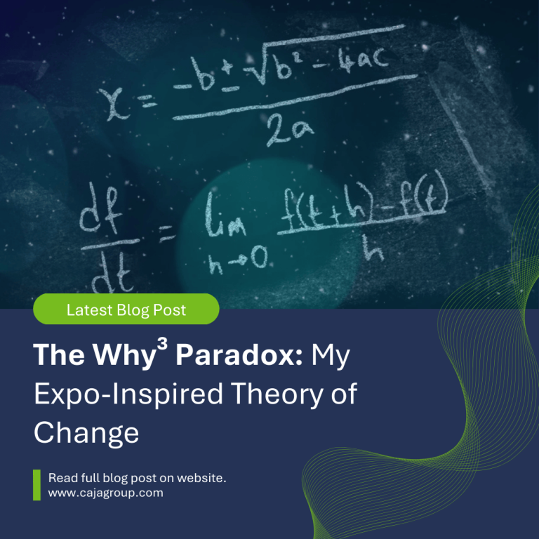 The Why³ Paradox: My Expo-Inspired Theory of Change