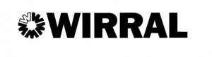 CAJA Group logo featuring a black and white circular design with the text "WIRRAL".
