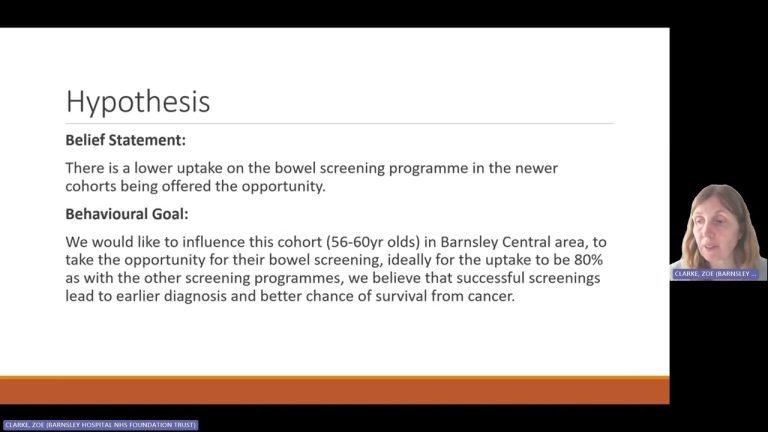 Can Behavioural Science Improve Bowel Screening Uptake?